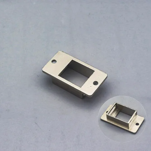 Linkwylan RJ45 1포트 아연 합금 나사 금속 패널 장착 키스톤 어댑터 홀더
