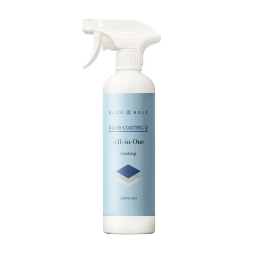 [ 청소의 신세계를 경험하세요! ] 블랙홀 글라스 코팅큐 500ml + 전용타월 2장 포함, 500ml, 1개