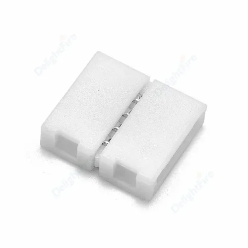 무납땜 LED 커넥터, RGB RGBW 스트립 조명용, 2 핀, 4 5 L, T, X 모양 8mm, 10mm, 12mm, 3528 5050