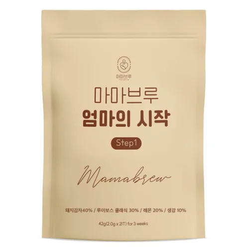 [마마브루] 엄마의시작 Step 임당티 레몬수 입덧티, 5개, 42g