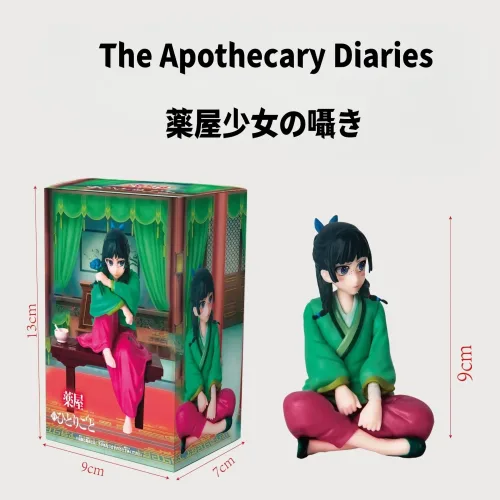 /The Apothecary Diaries 애니메이션 피규어 PVC 모델 MaoMao & Table 귀여운 소녀 액션 피규어 선물용 장