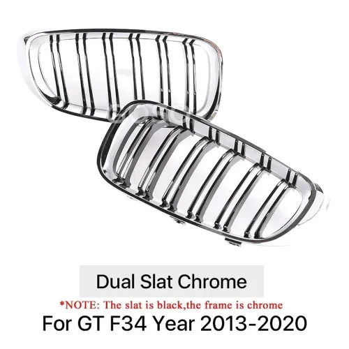 차량 그릴 다이아몬드 교체 하부 호환 라디에이터 스타일 BMW 전면 스타 GT 3 2013 M F34 메쉬 범퍼 키드니 시리즈