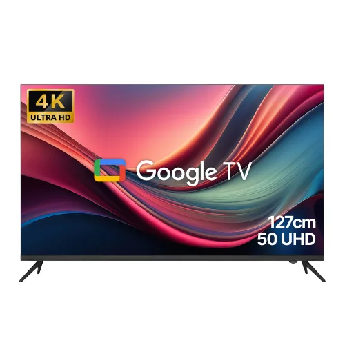 스카이뷰 127cm(50인치) 4K UHD 스마트 TV 에너지 1등급 구글 안드로이드 티비, 고객직접설치, 스탠드형, SK50UHD, 127cm(50인치)