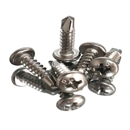 직결 피스 나사 스텐410 철판 둥근머리 세덱스 대아볼텍 #8(4.2mm) 13mm~ 100mm, 500개