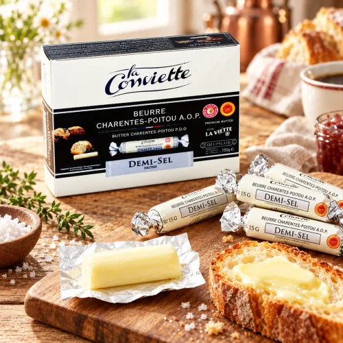 La Conviette 라꽁비에뜨 가염 버터 150g (15g X 10개) ,프랑스