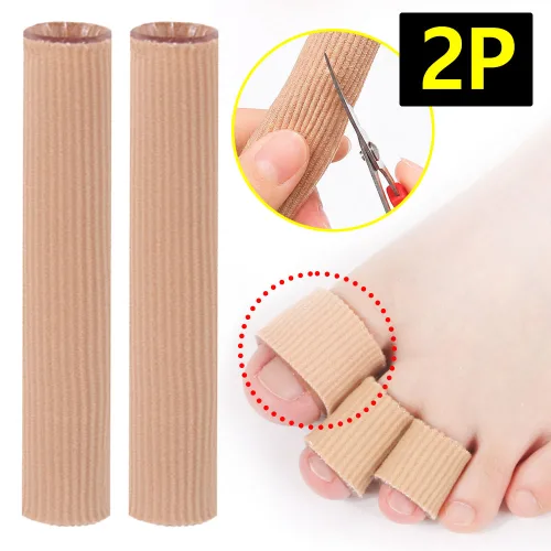 준랩 발가락 골무 보호대 2p, 1세트