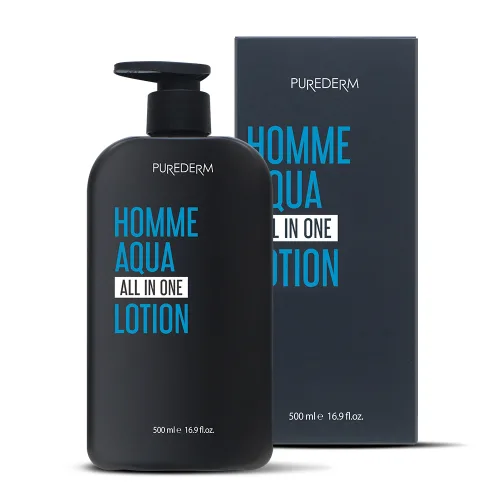 퓨어덤 옴므 아쿠아 올인원 로션, 500ml, 1개