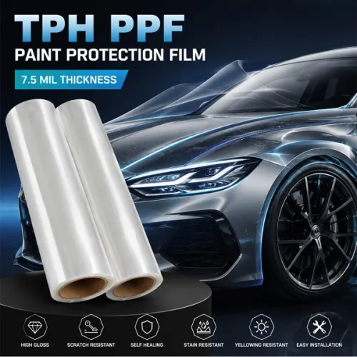TPH 페인트 보호 필름 PPF 투명 자동차 비닐 랩 전체 바디 스크래치 방지 자가 치유 투명 자동차 브라 차량용