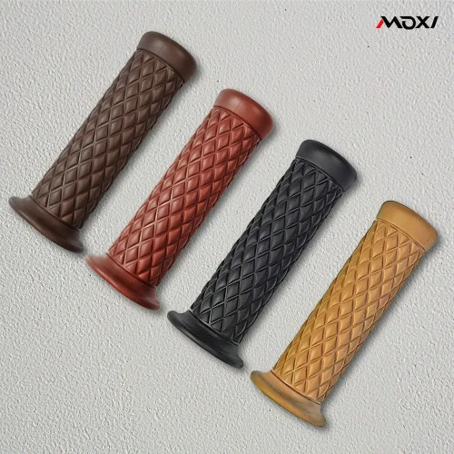 MOXI 오토바이 스쿠터 22mm 전용 MX-R005 클래식 튜닝 손잡이 핸들그립, 1세트