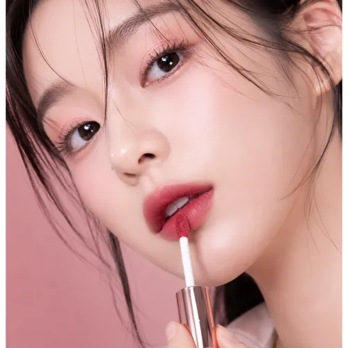마법 같은 터치 벨벳 텍스처 이프로페셔널 프로 벨벳 립 틴트 4.5g, E02 Milky Pink, 1개