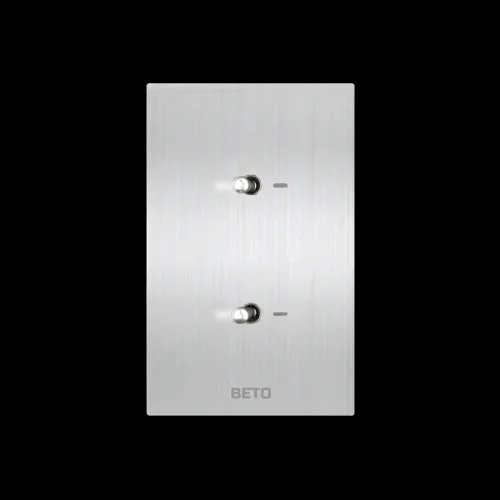 BETO 베토 토글스위치 실버 1개용 2구, 1개