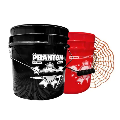 PHANTOM 팬텀 펑키 세차 버킷 18L 색상랜덤 (아머올 그릿가드 색상랜덤 증정)