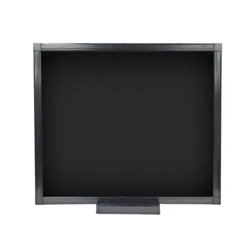 금강칠판 탁상용 클래식 미니 자석분필흑칠판, 블랙PVC