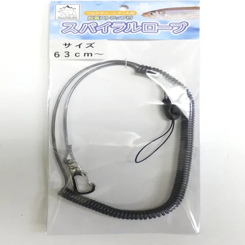 Nanuk 나누크 와카사기 릴 데크용 스파이럴 로프 레귤러 63cm 낙하 방지