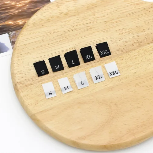 사이즈라벨, 블랙, 50개