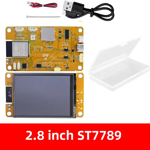 ESP32-WR-00M TYPE-C WIFI 블루투스 개발 보드 화면이 포함된 2.4/2.8/3.5인치 TFT ST7789 Arduino용 터치
