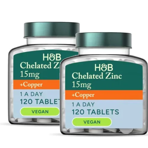 홀랜드앤바렛 킬레이트 징크 아연 앤 구리 15mg Holland & Barrett Zinc & Copper