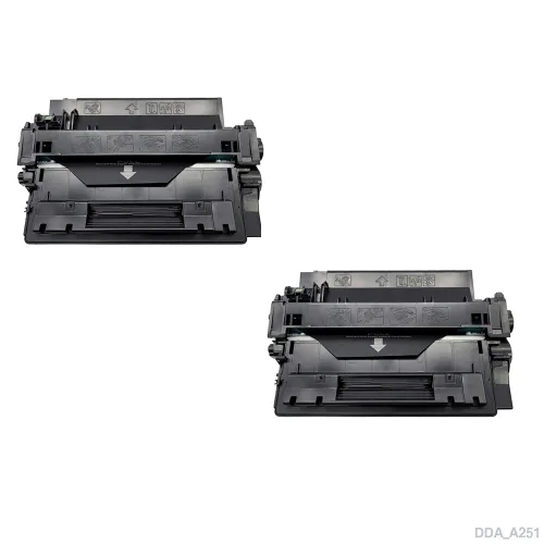 [MOA 재생토너] HP Laserjet P3015 검정 2개(CE255A), 2개, 검정
