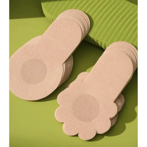 리프팅 니플 패치 밴드형 원형/배송메세지 기입 꽃잎형 8.5cm, 1개