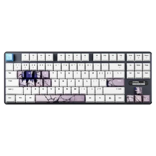 펄사 PRO 시리즈 PCMK 3 HE TKL something Pulsar Gravity S Pro 스위치 유선 게이밍 키보드, 화이트, PCMK3HE801, 제조사축