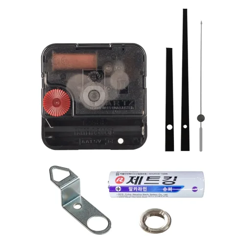 플라이토 DIY 무소음 벽시계 무브먼트 바늘 부품 세트